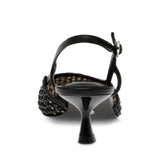 Slingback Legaci nera con strass neri Steve Madden