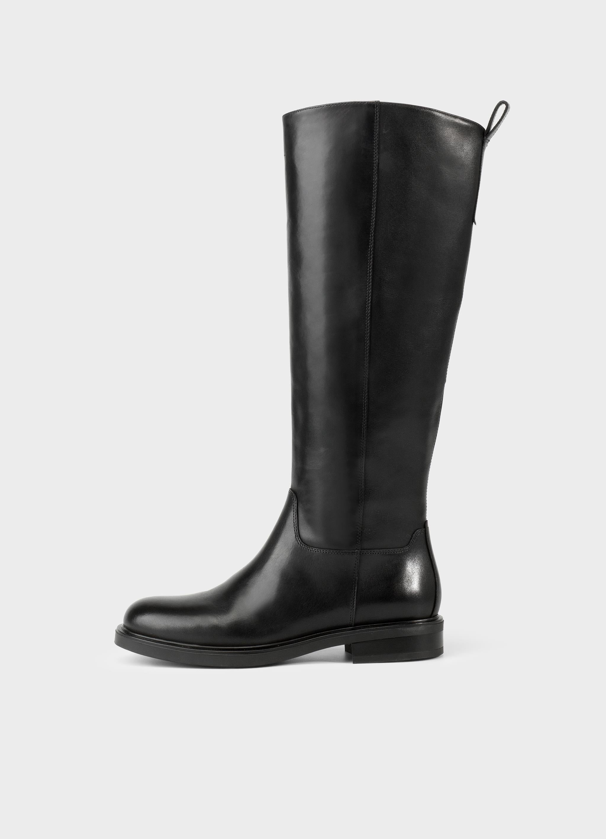 Stivali Cavallerizza Donna Vagabond Freya in Pelle Nera – Stivali da Equitazione Bassi