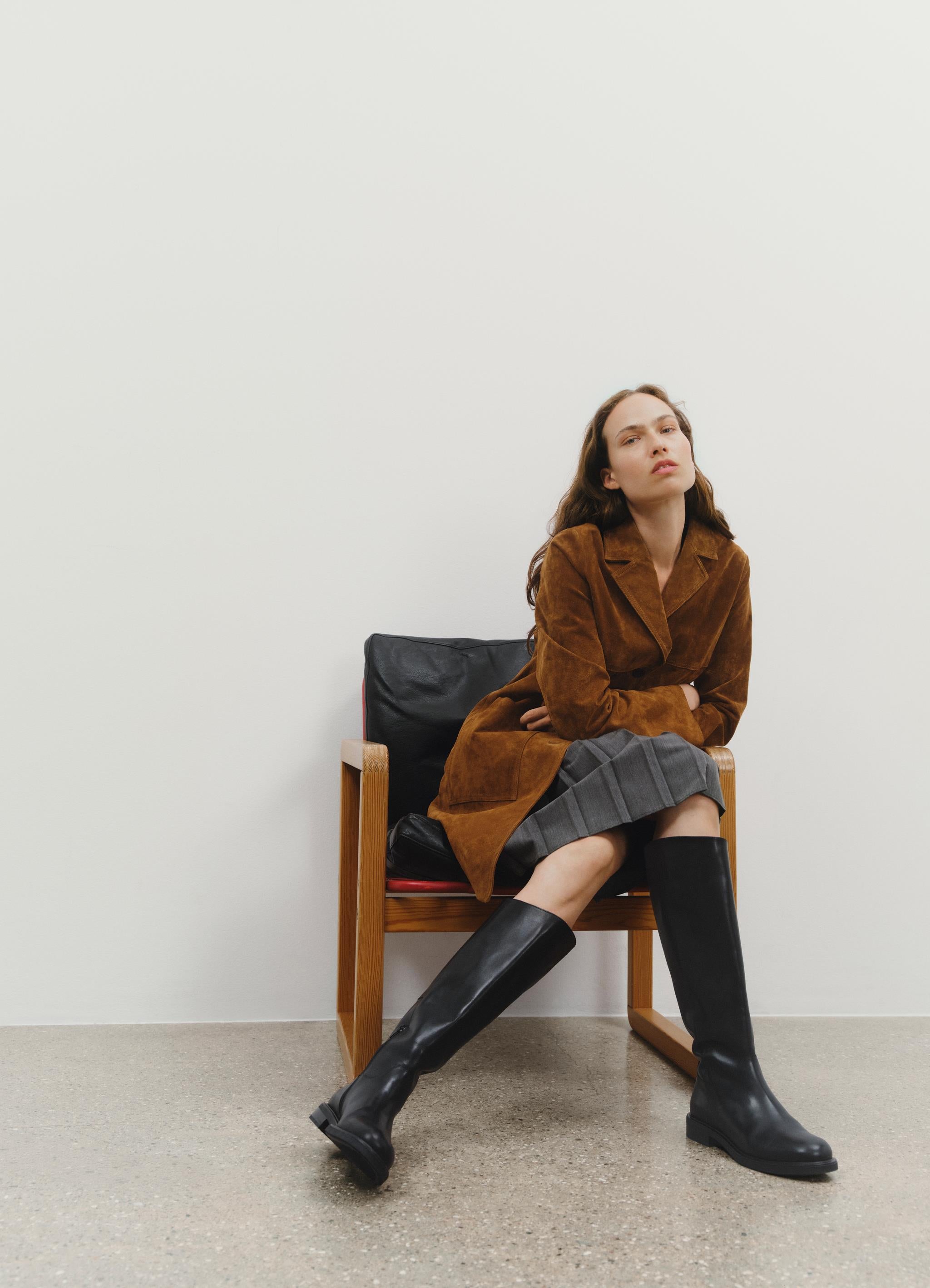 Stivali Cavallerizza Donna Vagabond Freya in Pelle Nera – Stivali da Equitazione Bassi