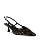 Slingback Legaci nera con strass neri Steve Madden