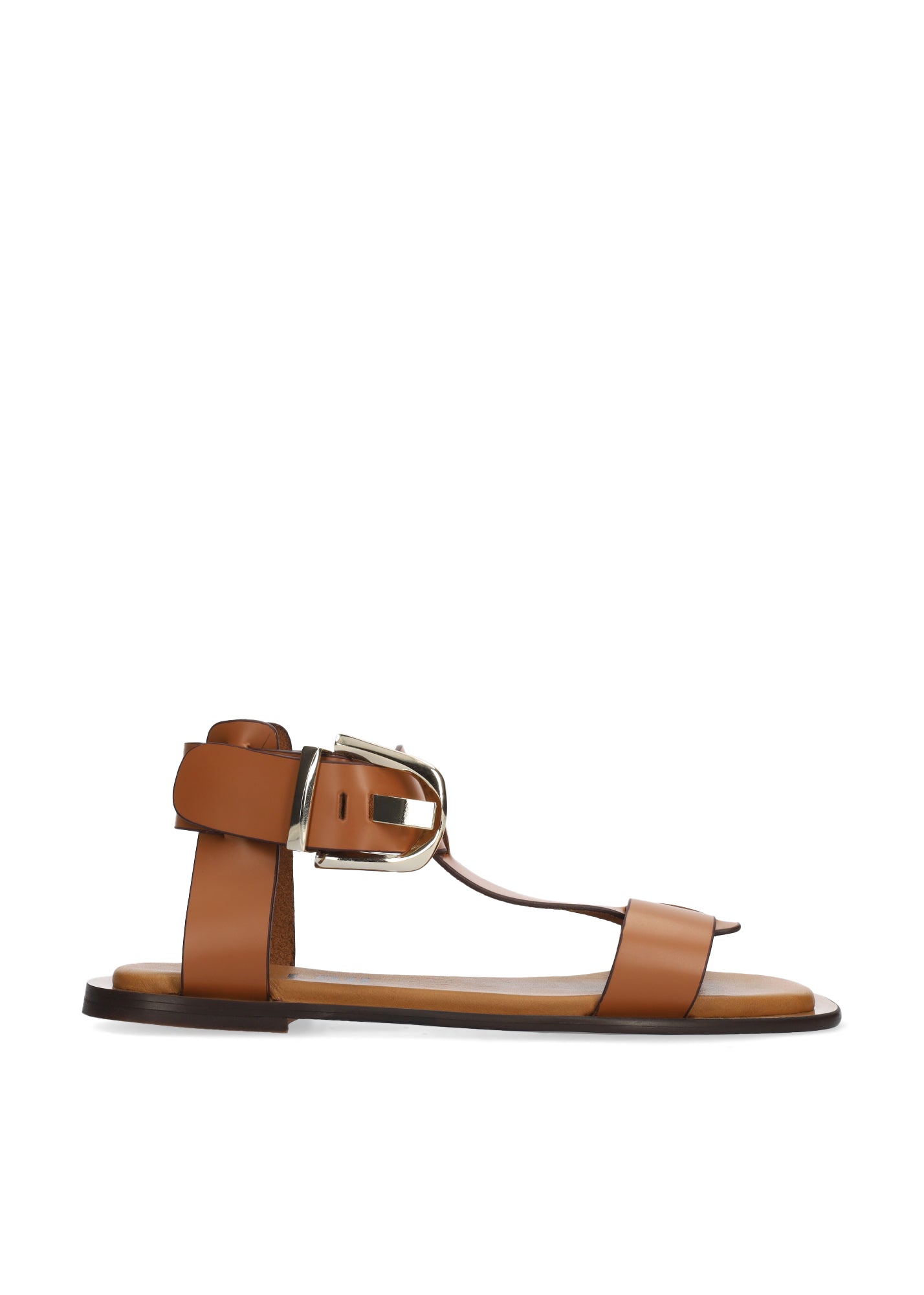 Sandalo Sunny Bibi Lou – Sandalo Flat in Pelle Cuoio Linea Essential