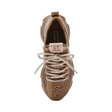 Sneaker MIstica beige con strass Steve Madden