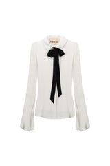 Camicia bianca Chemise Marys con cravattino Aniye By