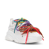 Steve Madden Pryce SML Sneaker – Scarpa Sportiva lacci Multicolore con Suola Platform