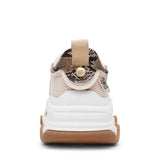 Steve Madden Possession-E Bronzo - Sneakers Chunky Metallizzate inserti rettile | Peccatidistile