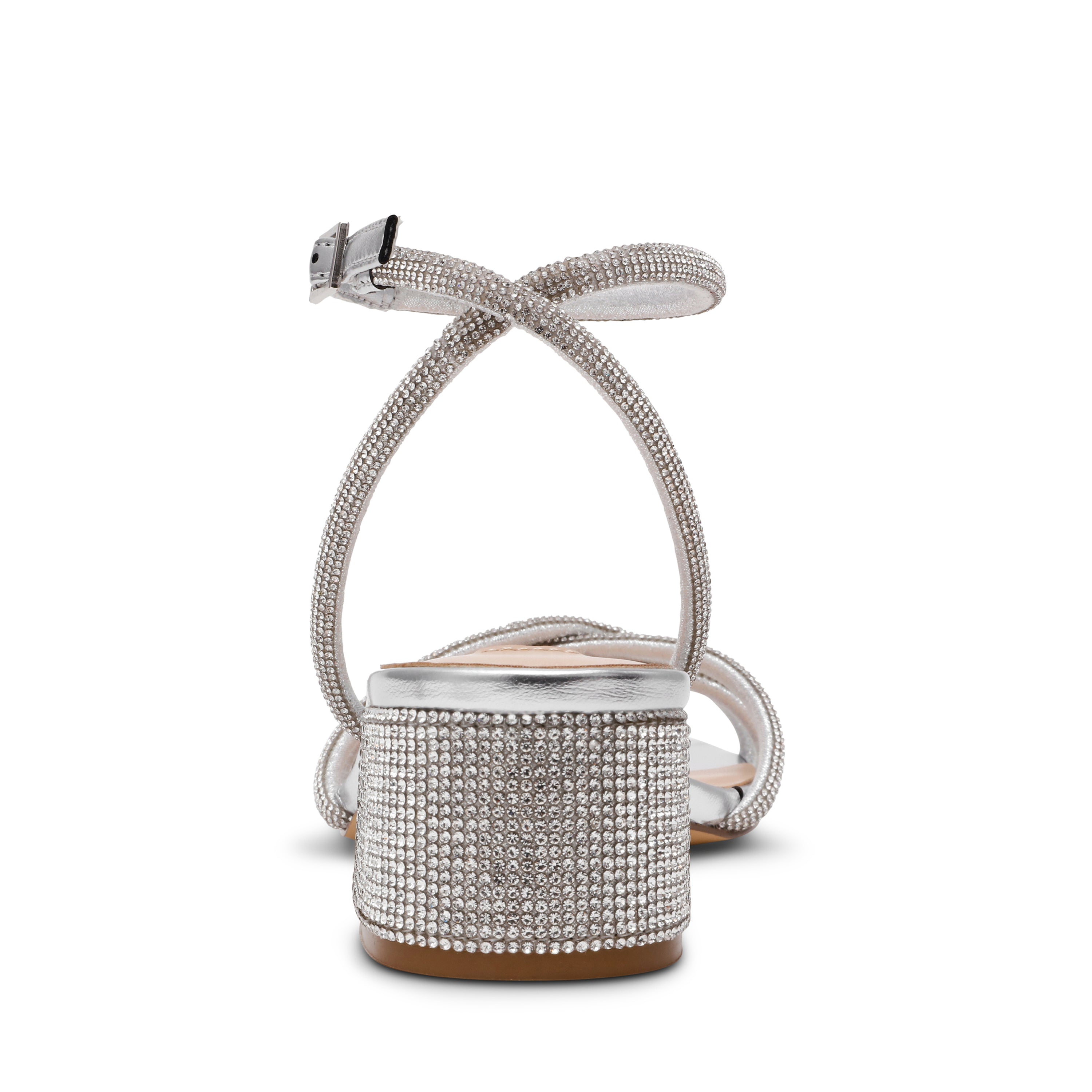 Sandalo Steve Madden Cerena Argento – Eleganza Scintillante e Design Glamour