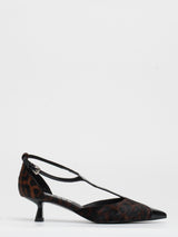 Mary Jane Bibi Lou Donna in Pelle Animalier | Tacco Basso (Copia)