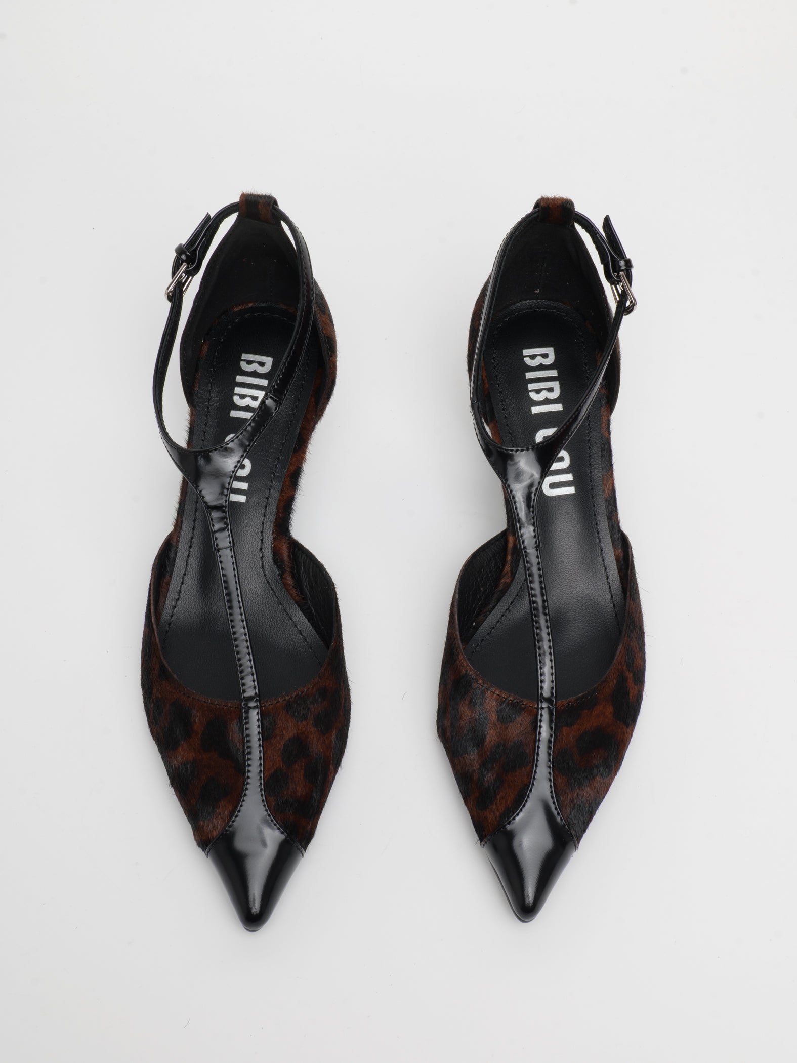 Mary Jane Bibi Lou Donna in Pelle Animalier | Tacco Basso (Copia)