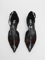 Mary Jane Bibi Lou Donna in Pelle Animalier | Tacco Basso (Copia)