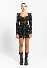Carica l&#39;immagine nel visualizzatore di Gallery, Abito Bustier Poppy nero Aniye By