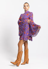Abito Butterfly Dolly Dress viola Aniye By