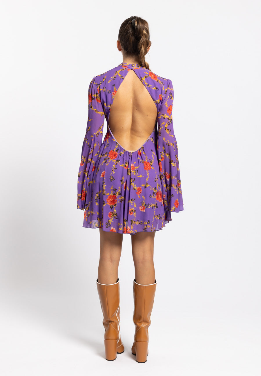 Abito Butterfly Dolly Dress viola Aniye By