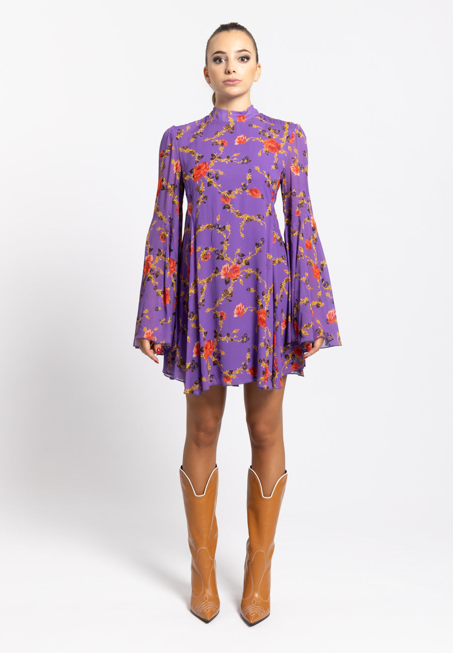 Abito Butterfly Dolly Dress viola Aniye By