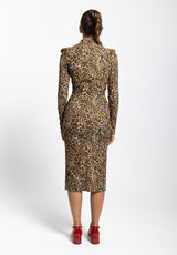 Abito Collar Dress Vely in stampa Aniye By