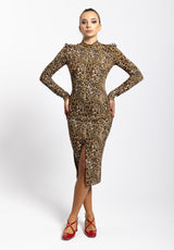 Abito Collar Dress Vely in stampa Aniye By