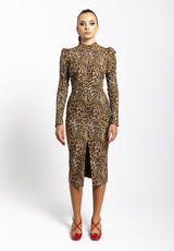 Abito Collar Dress Vely in stampa Aniye By
