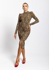 Abito Collar Dress Vely in stampa Aniye By