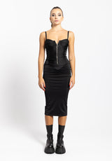 Abito aderente Dian Dress nero Aniye By