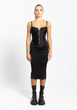 Carica l&#39;immagine nel visualizzatore di Gallery, Abito aderente Dian Dress nero Aniye By