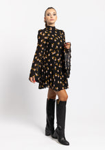 Carica l&#39;immagine nel visualizzatore di Gallery, Abito Butterfly Dolly Dress nero Aniye By