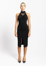 Tubino Heart Mindi Dress nero Aniye By
