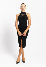 Tubino Heart Mindi Dress nero Aniye By