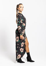 Abito Midi Dress Kate nero Aniye By