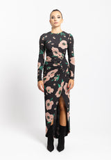 Abito Midi Dress Kate nero Aniye By