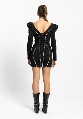 Tubino Stud nero Aniye By