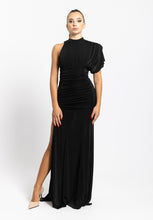 Carica l&#39;immagine nel visualizzatore di Gallery, Abito Cross Dress Tessa nero Aniye By