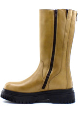 Stivaletto taupe Babylon fondo in gomma Emanuelle Vee