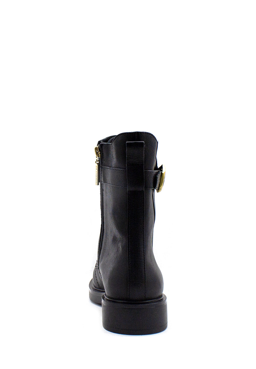Anfibio nero con accessorio oro Emanuelle Vee