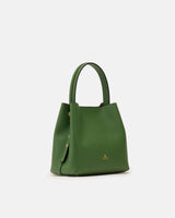 Candy Bucket Cuoieria Fiorentina Aloe – Mini Secchiello in Pelle di Vitello