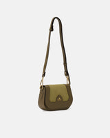Cuoieria Fiorentina Stella Small Messenger – Borsa a Tracolla In Pelle Verde Made in Italy