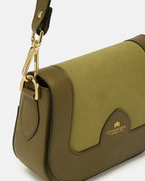 Cuoieria Fiorentina Stella Small Messenger – Borsa a Tracolla In Pelle Verde Made in Italy