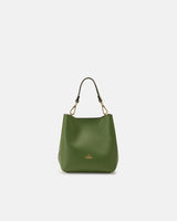 Cuoieria Fiorentina Alice Small Bucket – Secchiello in Pelle verde Palmellata