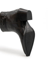 Stivaletti Tronchetti Donna Paloma Barceló Bertha Nappalux Black – Tronchetti a Punta in Pelle Nera con Tacco 6,5 cm