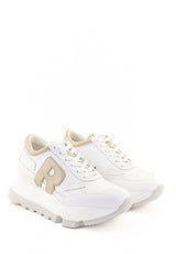 Sneaker Aki 304 Soft bianco-oro Rucoline