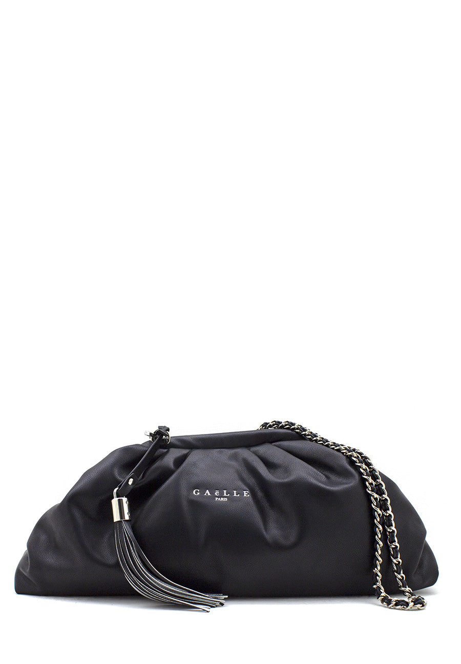 Maxi pochette nera Gaelle Paris