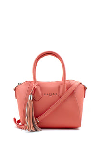aaaaaMini Bauletto iconico salmone nappina Gaelle Paris