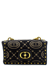 Borsa a tracolla Monogram nera La Carrie