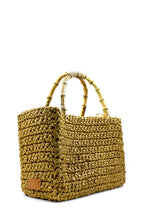 Carica l&#39;immagine nel visualizzatore di Gallery, Shopper Venere rafia nocciola Chica