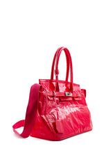 Carica l&#39;immagine nel visualizzatore di Gallery, Borsa a mano recycle rossa Mia Bag
