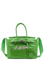 Carica l&#39;immagine nel visualizzatore di Gallery, Borsa a mano recycle verde Mia Bag