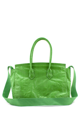 Borsa a mano recycle verde Mia Bag