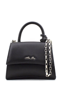aaaaaMini borsa a mano nera Mia Bag