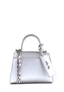 aaaaaMini borsa a mano argento Mia Bag