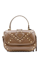 Borsa Thunder vernice taupe La Carrie