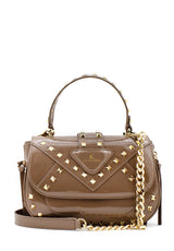 Borsa Thunder vernice taupe La Carrie