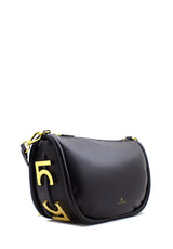 Borsa a spalla Waxing nera La Carrie